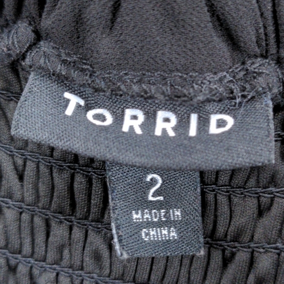 Torrid Black Dress Size 18/20 - Picture 3 of 4